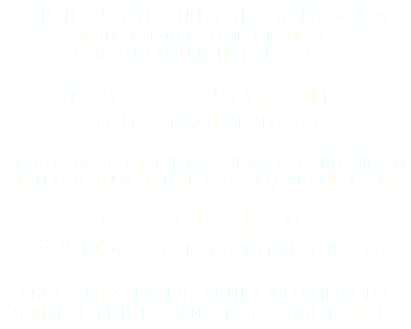 CLASSES are $40 per class. pick any-class, any-day and show up! if you bring a friend your class fee will be discounted t0 $30. Payment is due at the beginning of each class. Classes are open to the public, for students between the ages of 8-15 you do not HAVE TO BE REGISTERED to join the class, Simply Show up! you can register to help us get a better grasp of class size and to guarantee your students entry. CLASSES will be held At: CREATIVE COWORK , 5640 District Blvd Bakersfield CA, 93313 Some classes may require that students bring their own Ipad, chromebook or laptop. (SOME CLASSES, DEVICES WILL BE PROVIDED)